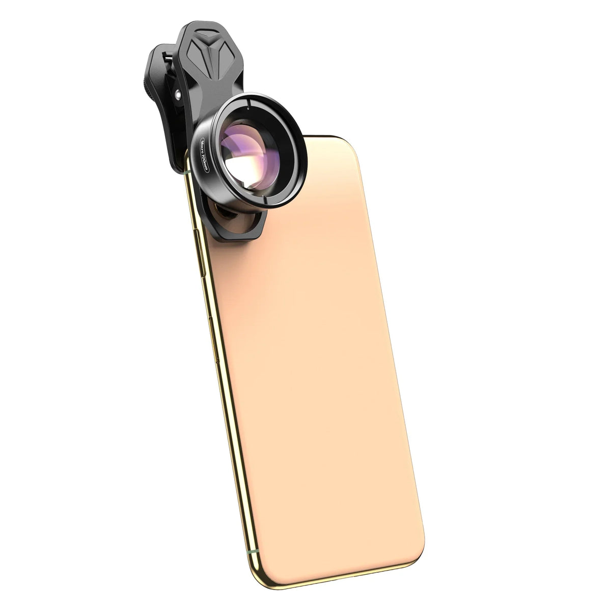 Lens Clip Detachable Coated Optical External Lens Aluminum Distance Shooting Accessory Multi-Layer 4K Macro Camera Cellphone 40MM-70MM HD Alloy