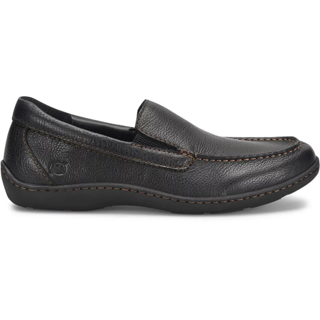 '- Mens BLACK Brompton BM0010703 Black Born II Slip-On