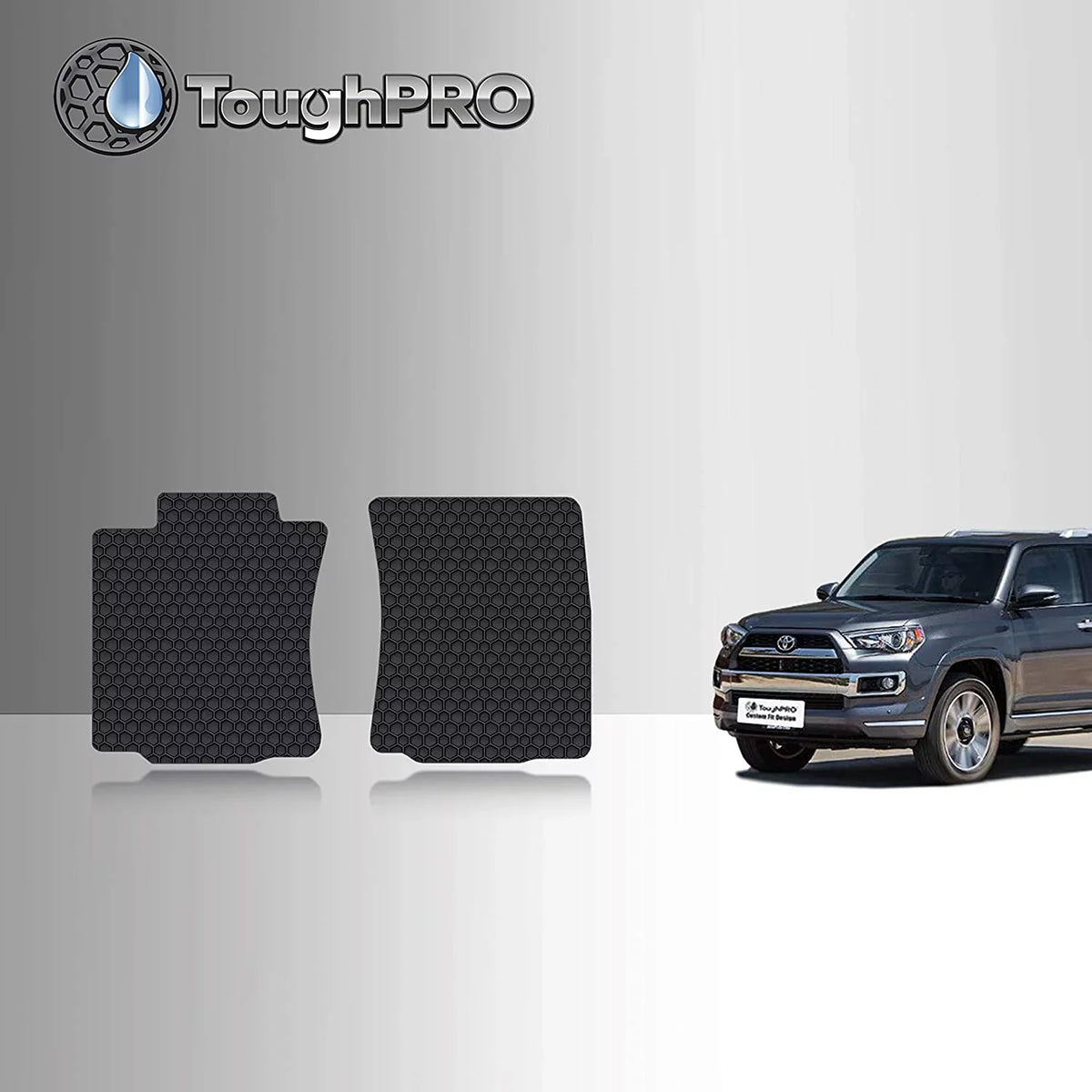 Toyota Weather Compatible - - 4Runner Floor 2021 Set) Heavy - (Front Mat All TOUGHPRO Accessories with Row Duty