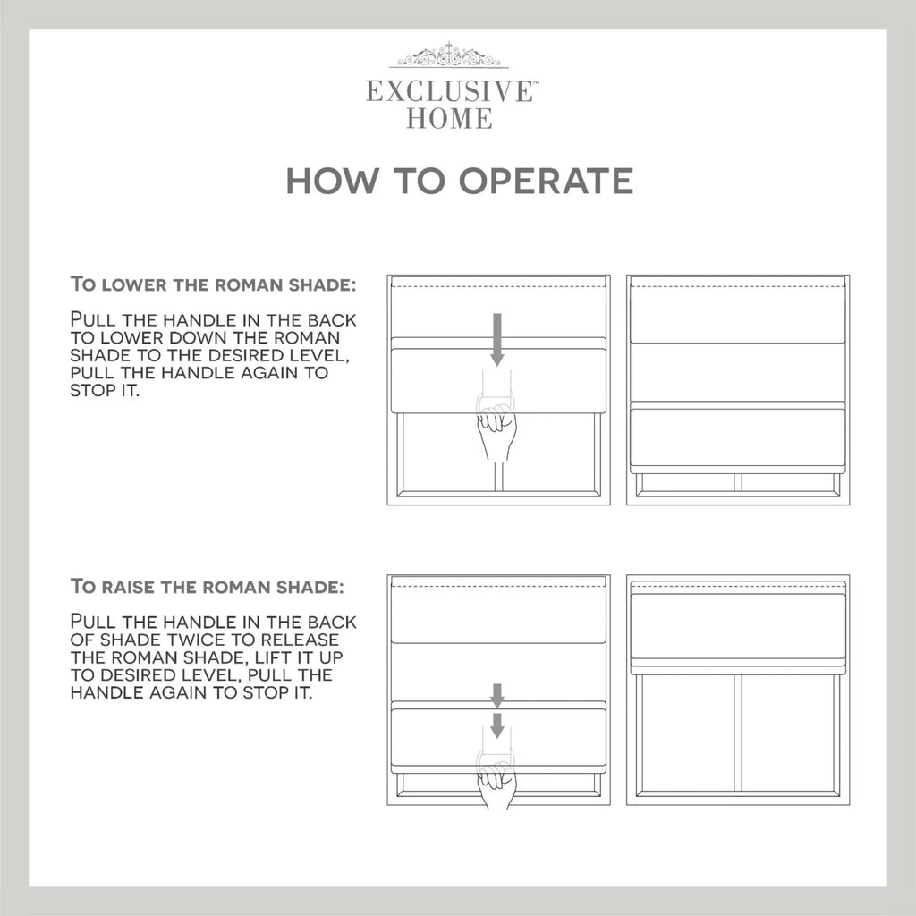 Shade, Exclusive 34"x64", Grey Home Esme Blackout Roman Dark Total