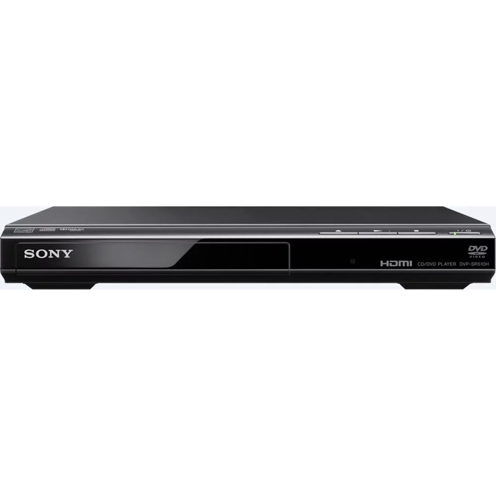 DVP-SR510H 1080p, Disc(s) Black DVD Sony 1 Player,