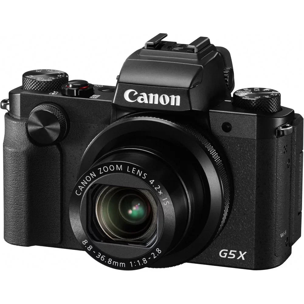 X Kit Strap, Bag, PowerShot Flex Tripod, Soft (0510C001), Model) Card, Memory Canon Cleaning Deluxe (International Hand Digital Card Reader, Camera 64GB Wallet, G5