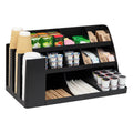 Coffee Condiment Kitchen, Stirrers, Reader Countertop Station, Black Cup and Bar, Organizer, Mind
