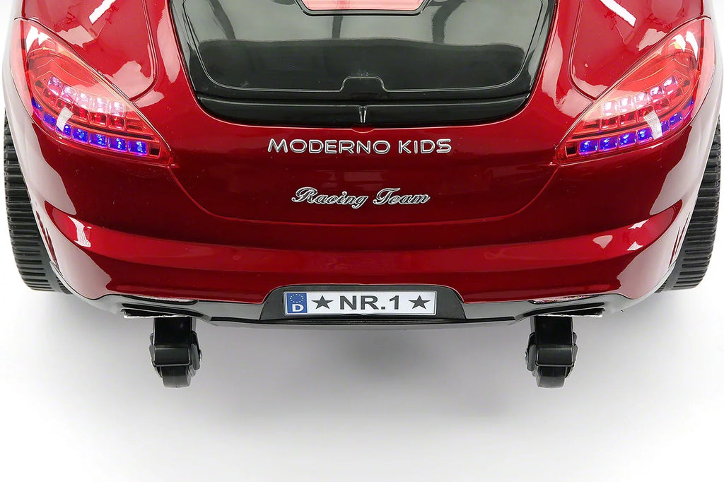 Parental Kids Roadster | with Electric Cherry Red Car 12V Ride-On Remote Kiddie R/C