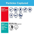 Air (exact 1000, Filtrete 14x25x1, Micro x 0.81) x 13.81 6-Pack Defense, dimensions Filter, Furnace AC Allergen MPR 24.81