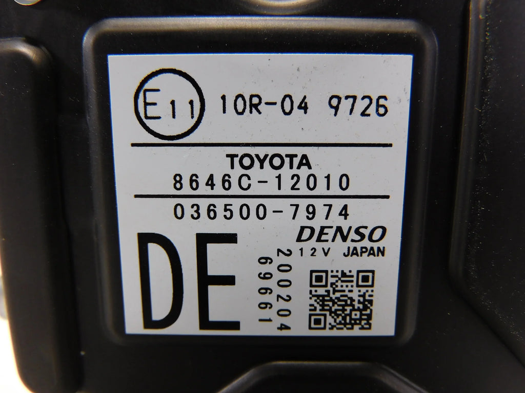 Camera 19 22 Pre-Owned Windshield Mounted LKQ (Good) 21 OEM 20 Departure Corolla Toyota Lane