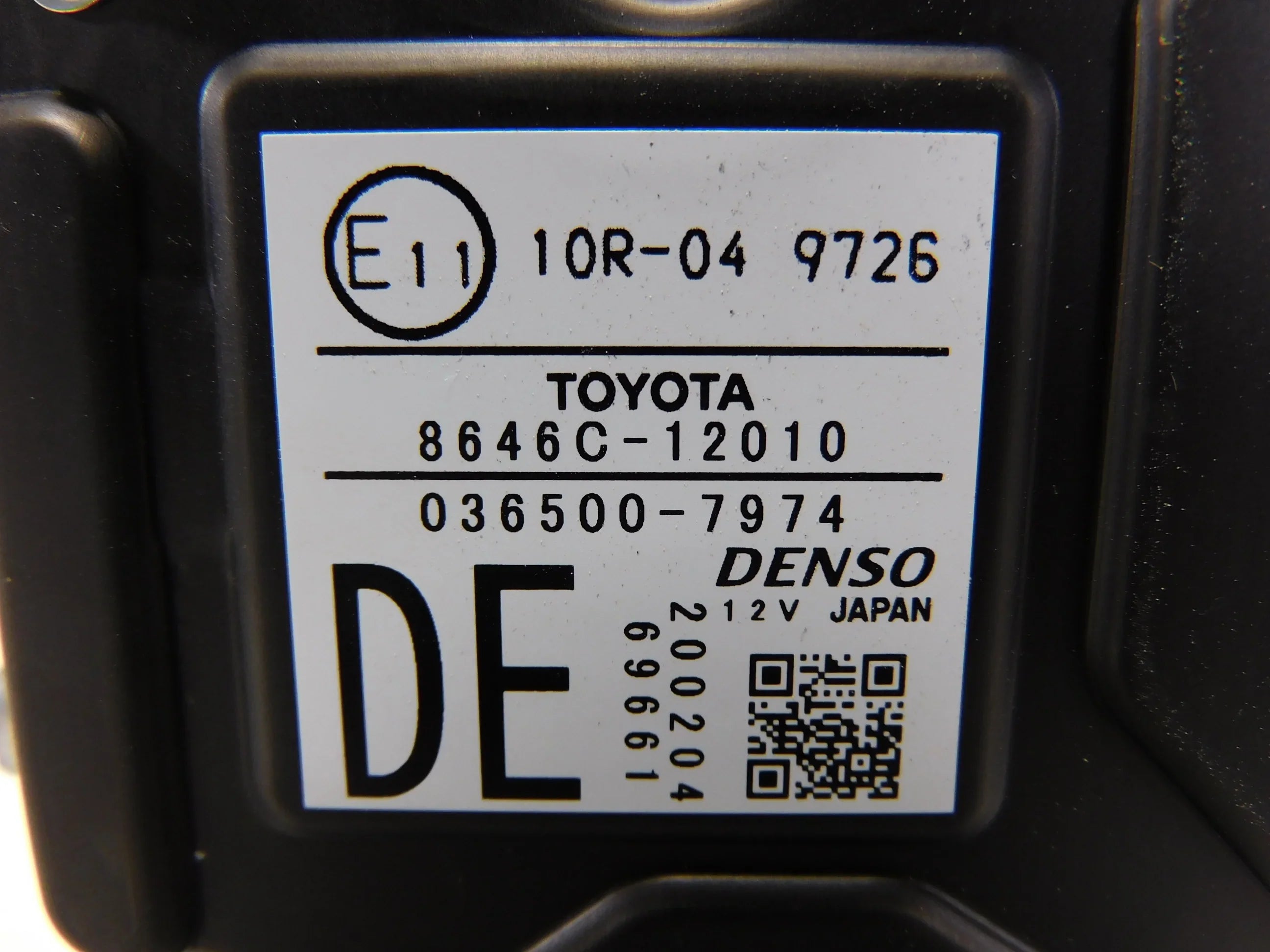 Camera 19 22 Pre-Owned Windshield Mounted LKQ (Good) 21 OEM 20 Departure Corolla Toyota Lane