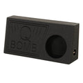 Black Pack) (2 Subwoofer Spray Vented Box QPower with 10" QBomb Bedliner Single