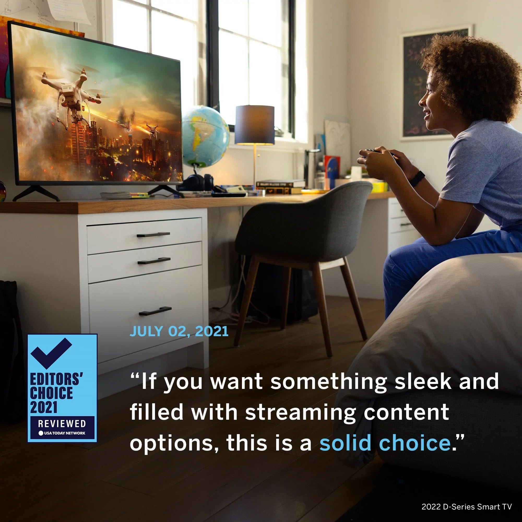 Smart Class Restored LED (Refurbished) FHD TV VIZIO 40" (1080P) D-Series SmartCast D40f-J