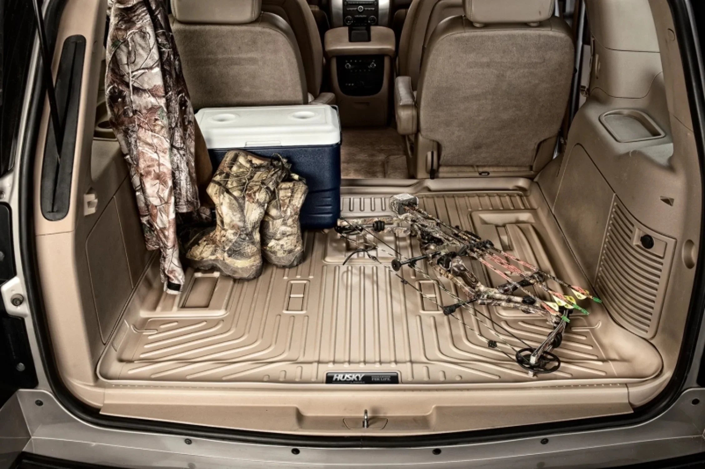 Series Deck) Seat Cargo 4Runner; Sliding Weatherbeater Liner (No 3rd with or Standard Grey Area Toyota Husky Cargo Cargo by Compatible 10-22 RealTruck