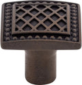 Square Knob Rouge Trevi Finish: