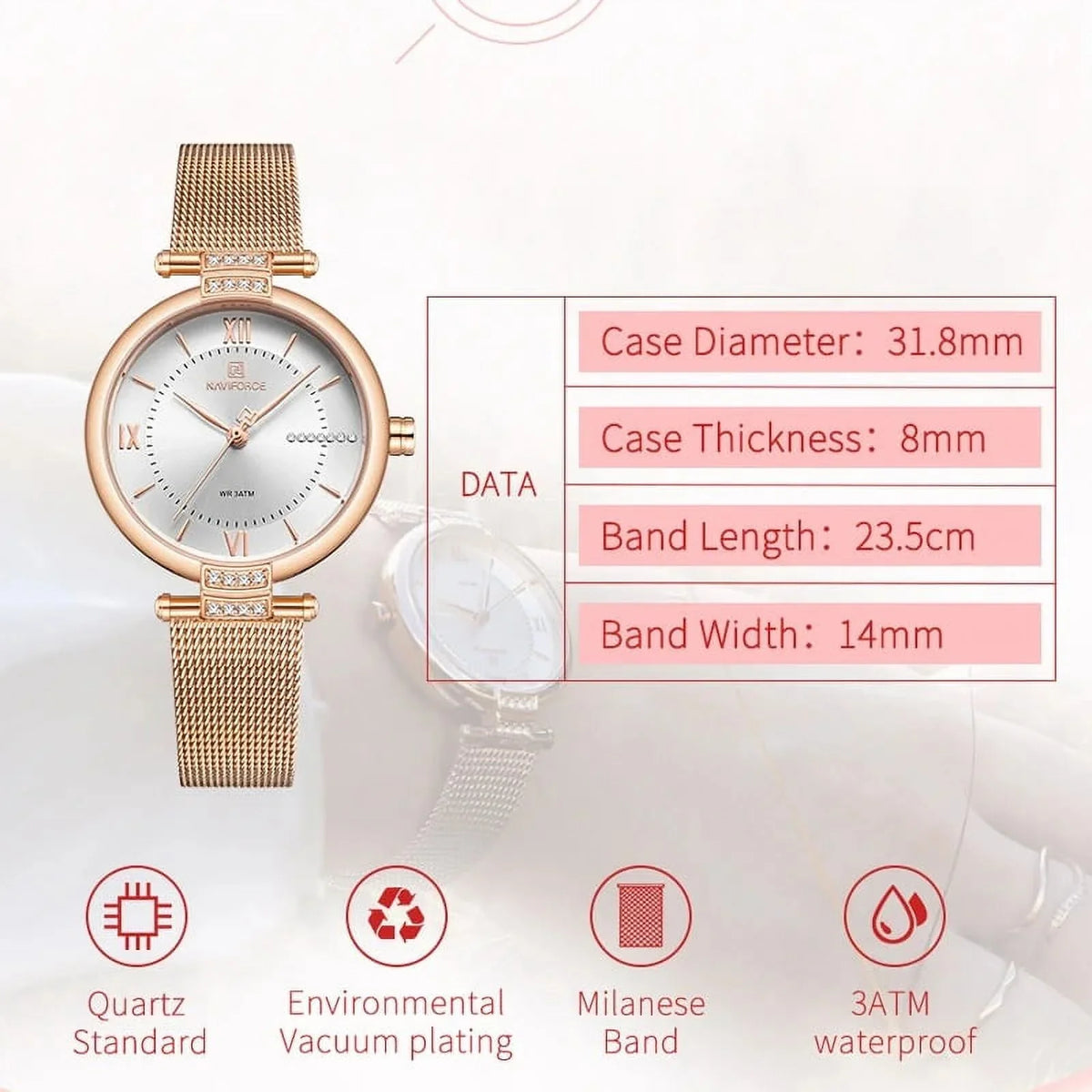 Fashion Girl Steel Relogio Wristwatches Female Diamond Watches Mesh Stainless Strap Quartz Ladies Watch Women Luxury SW