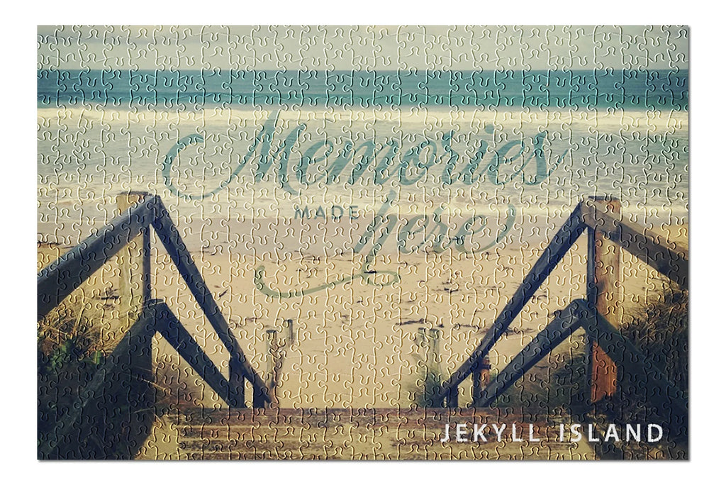Adults Georgia, Back, in I (19x27 Puzzle Love for Sandy Family, Piece inches, Jekyll and Beach USA) Jigsaw 500 You Sentiment Island, Made Premium Staircase, the to and Beach
