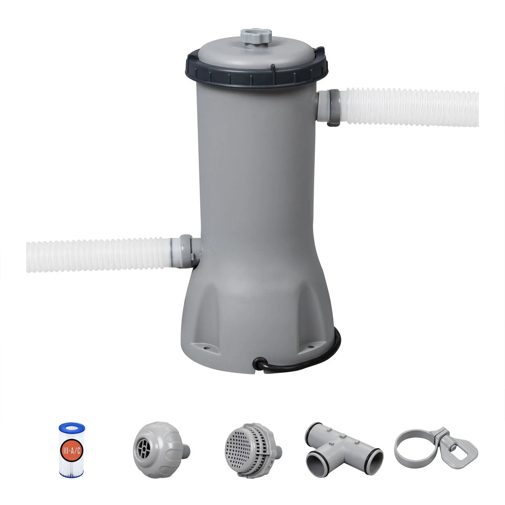 Pump Pool GPH Swimming 1500 for Bestway Flowclear Above 58390E Ground Filter