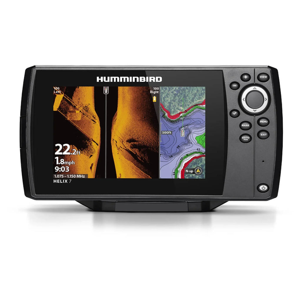 7 GPS Helix Kota SI Humminbird 137-4115901 7" HD Chirp Display, G4, Minn New