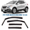 in-Channel Deflector, for 613268 Vent Visors, 2013-2023, Durable ART - Window Incredibly Deflectors, Vent pcs. Window Buick Original CLIM Encore Rain Guards 4