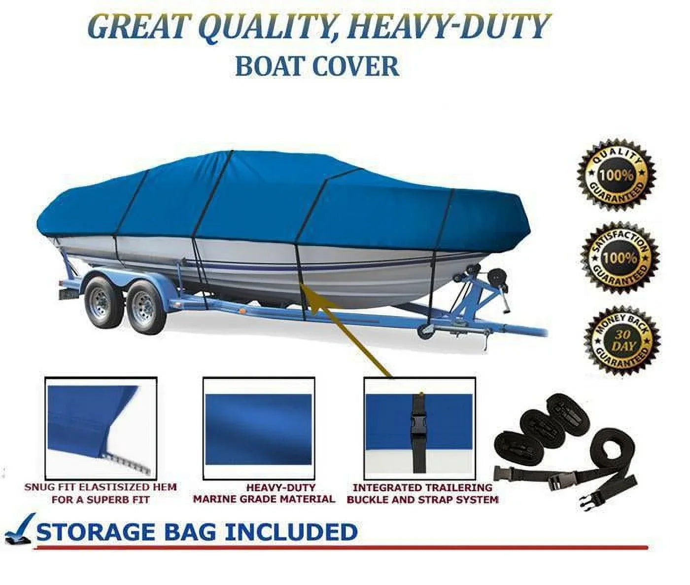 BOAT TX-186 TRITON for QUALITY 2003-2004 Compatible BLUE, GREAT COVER DC