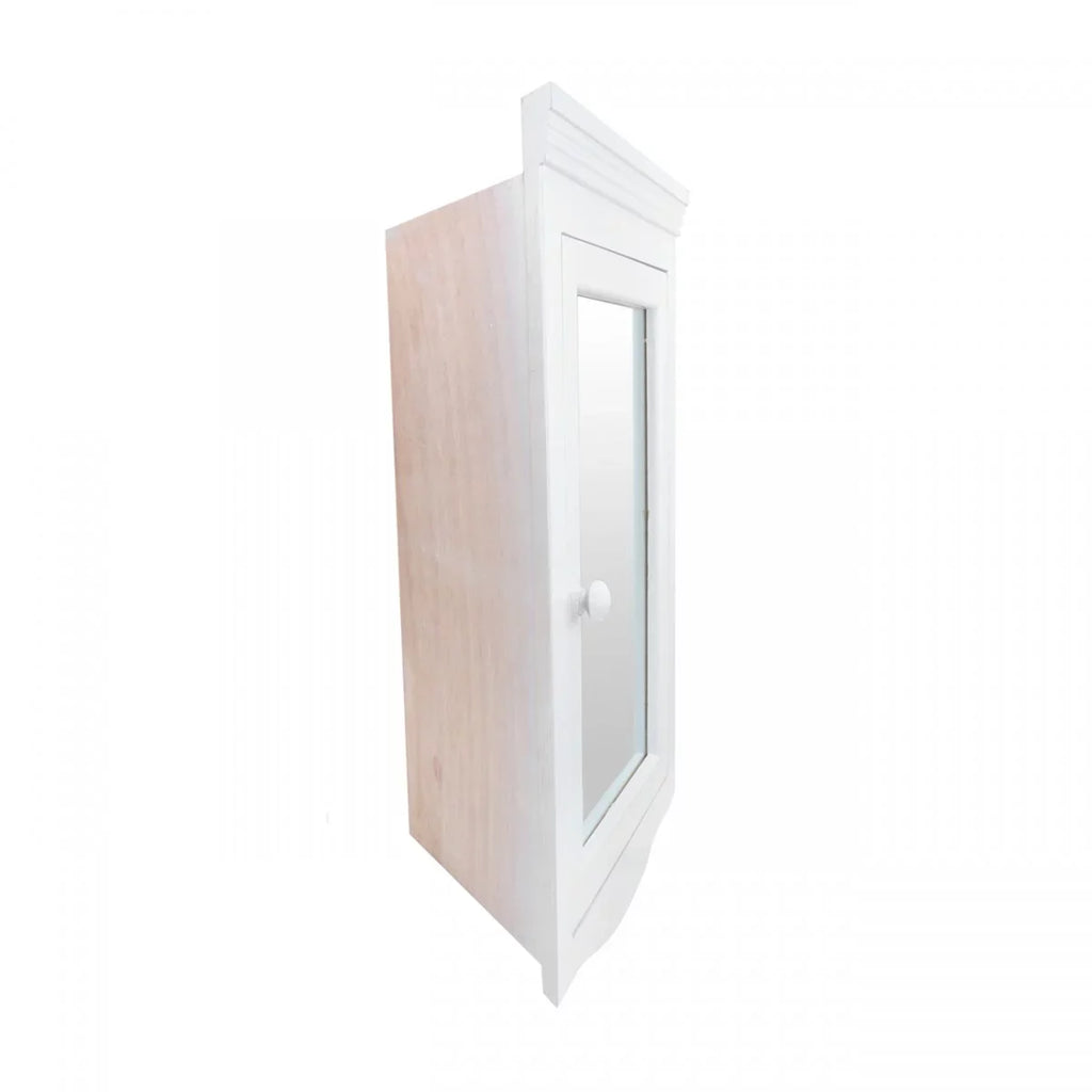27" Double Bathroom Screws Mount Storage Cabinet Storage Cabinet Supply Renovators x 20" Hardwood Wall Corner w/ Medicine White Bethpage Shelf w/Mirror Wooden