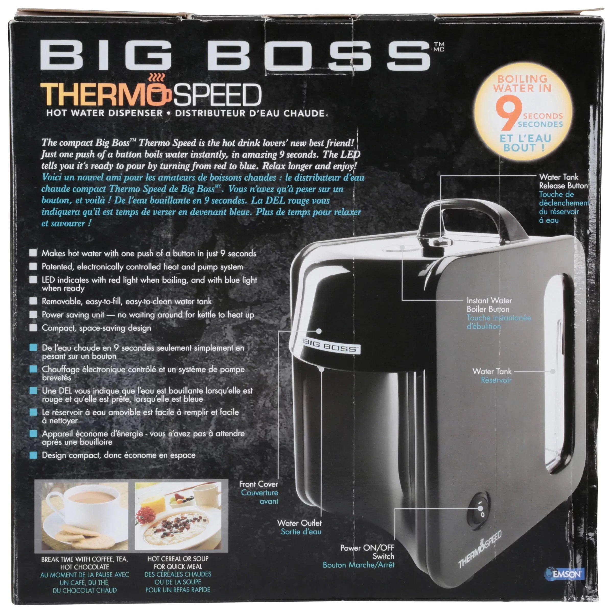Big Water Boss™ Dispenser Hot Box ThermoSpeed