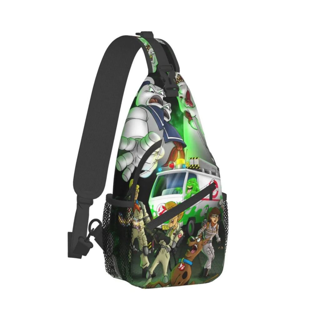 Travel For Sling Bag Daypack Crossbody Men Scooby Diagonally Chest Adults Backpack Ghostbusters Bags Women Teen