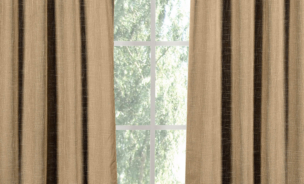 Pole Set Top Window Rebecca Curtain