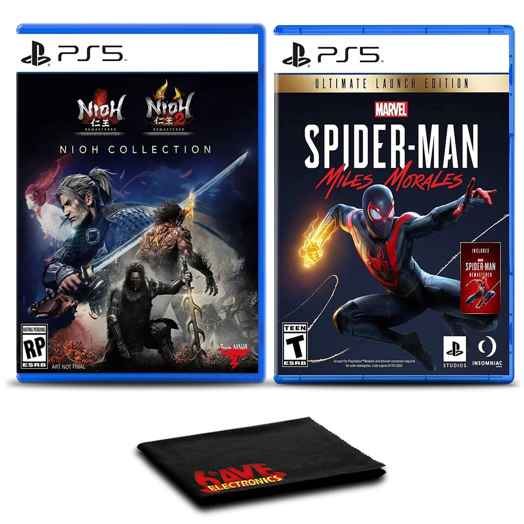 PlayStation Collection Nioh 3006300 The 5, Miles and Morales, SpiderMan