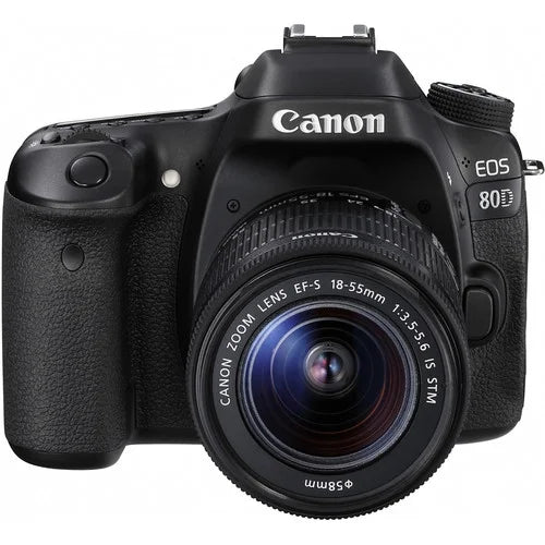 APS-C Lens+24.2MP processor with DSLR DIGIC Intermediate Camera Canon sensor Bundle 6 18-55mm EOS CMOS and image 80D