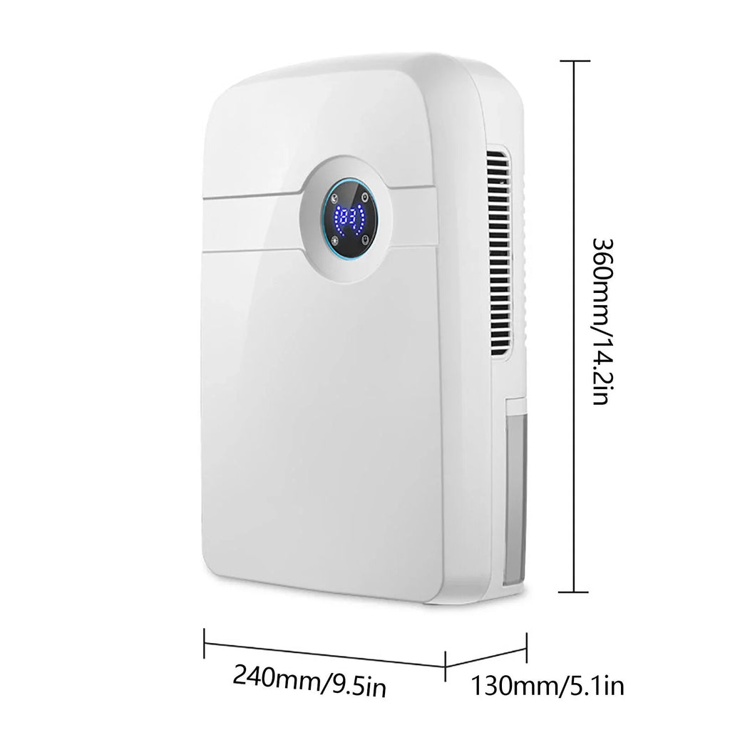 Bedroom Tank RV Moisture 2.5L MIni Compact Dryer Caravan w/ Drain Water for Portable Garage ZhdnBhnos Hose Dehumidifier