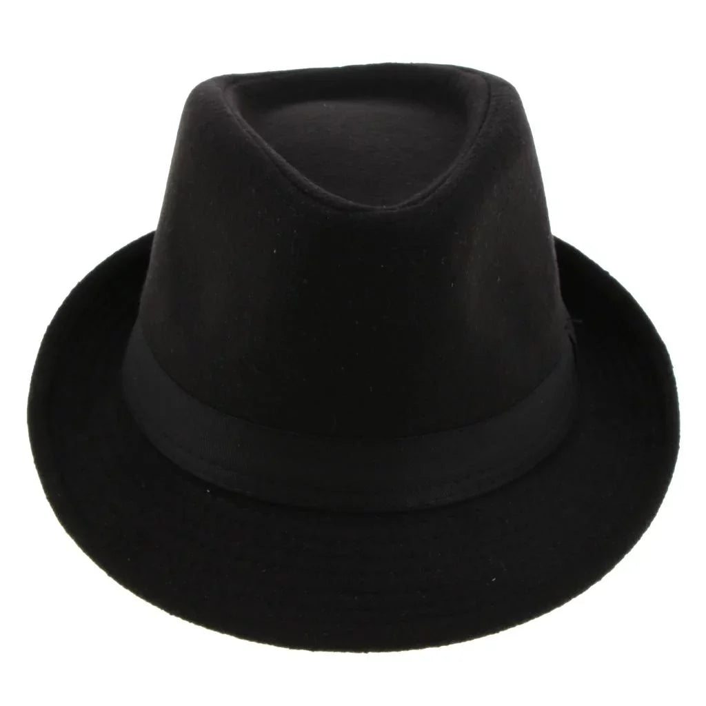 Hat Manhattan , Bowler Fedora Panama Hat Cap Segolike Retro Structured Size Winter , 2Pack