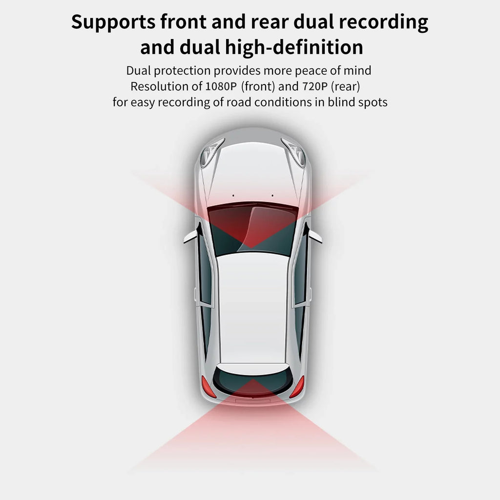Cam DVR Camera Rear Rear DOL-Type 720P Hidden Loop 1080P Dash Dual 1080P Dash Dazzduo Camera,Cam 720P 1080P Rear DVR