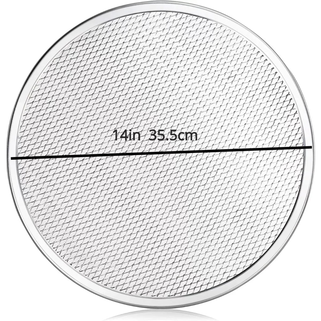 Pizza Pizza Restaurant-Grade Screen, Baking Baking Shortens Gadgets, Bakes Evenly For Tools, Time! & Bake 1pc, Aluminum Restaurants, Seamless Pizzerias Kitchen Aluminum & Perfect Pizza Kitchen Screen,