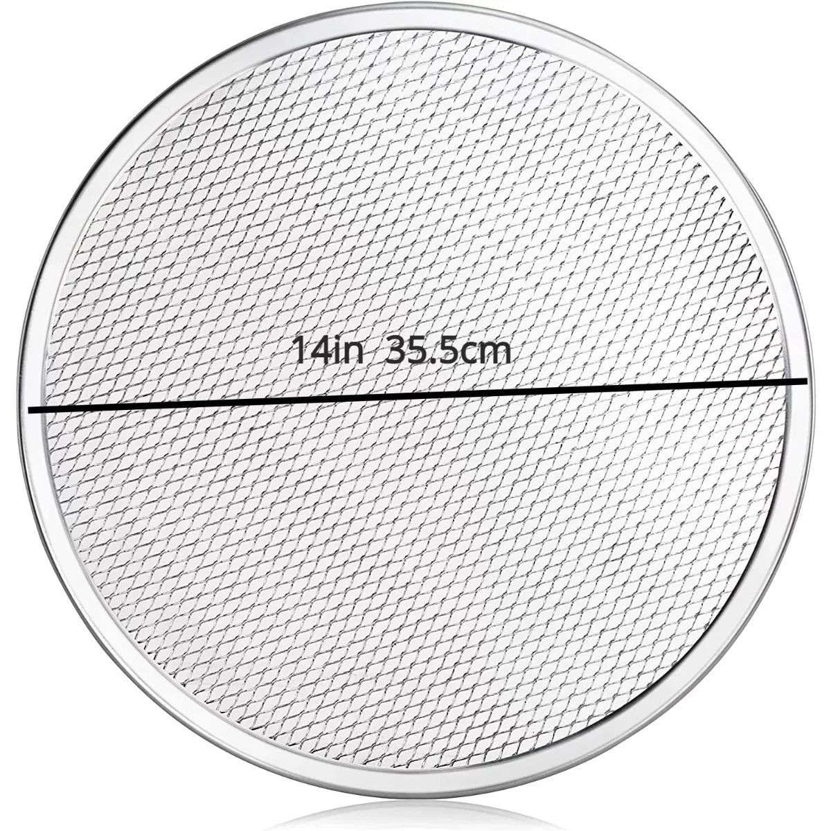 Pizza Pizza Restaurant-Grade Screen, Baking Baking Shortens Gadgets, Bakes Evenly For Tools, Time! & Bake 1pc, Aluminum Restaurants, Seamless Pizzerias Kitchen Aluminum & Perfect Pizza Kitchen Screen,