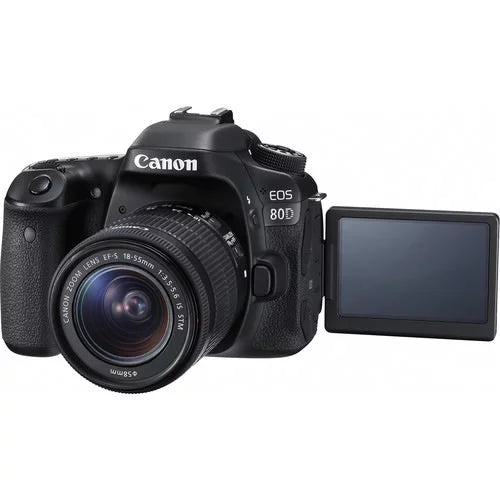'+ with 16GB Expo Lens 18-55mm EOS Kit Camera DSLR Essentials 80D Canon