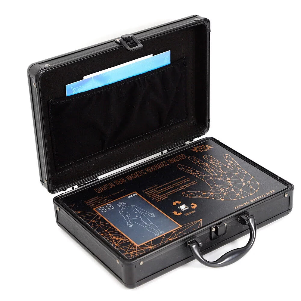 Hand Body Body Quantum Analyzer Touch Resonance 6TH Magnetic TOOL1SHOoo Black 4.7.0 Analyzer Health
