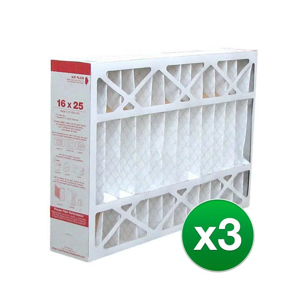 Replacement Pack) 11 Furnace Lennox X6672 MERV Filter For (3 Air - 16x25x5