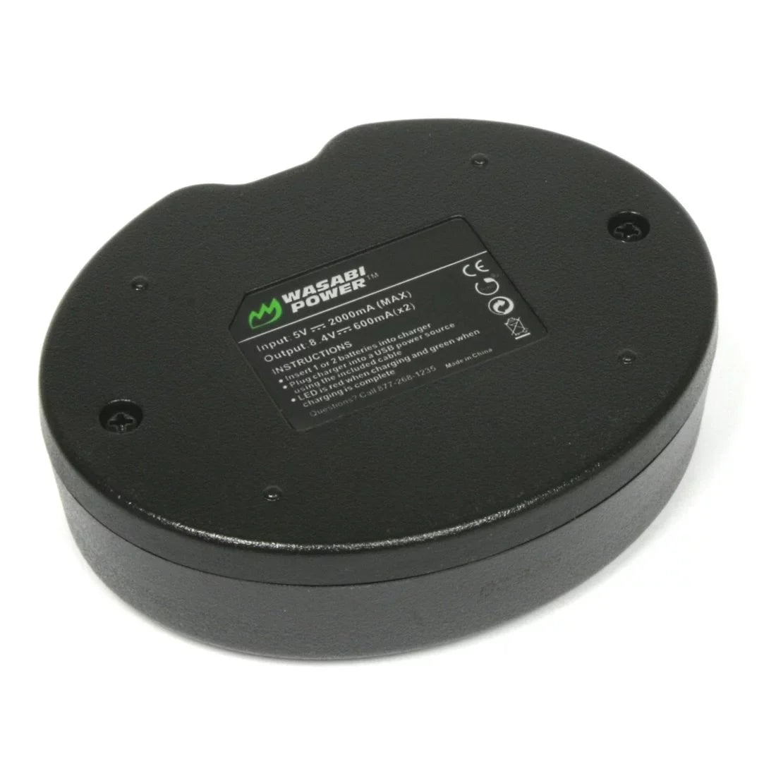 Power Battery BP-511, BP-512, BP-514 Canon Wasabi for (2-Pack) BP-511A, Dual Charger and