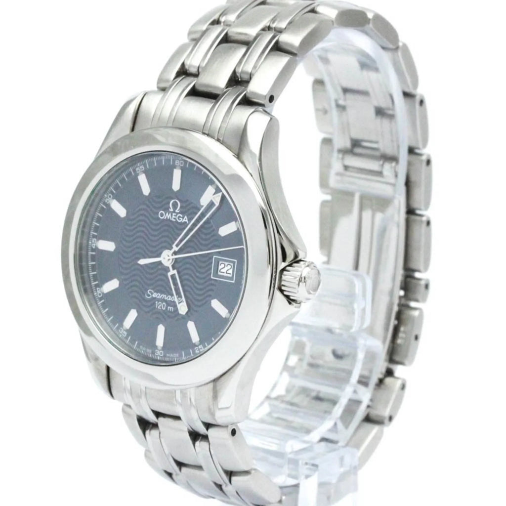 Polished Mens Steel Watch 2511.81 120M (Good) OMEGA BF567329 Pre-Owned Seamaster Quartz