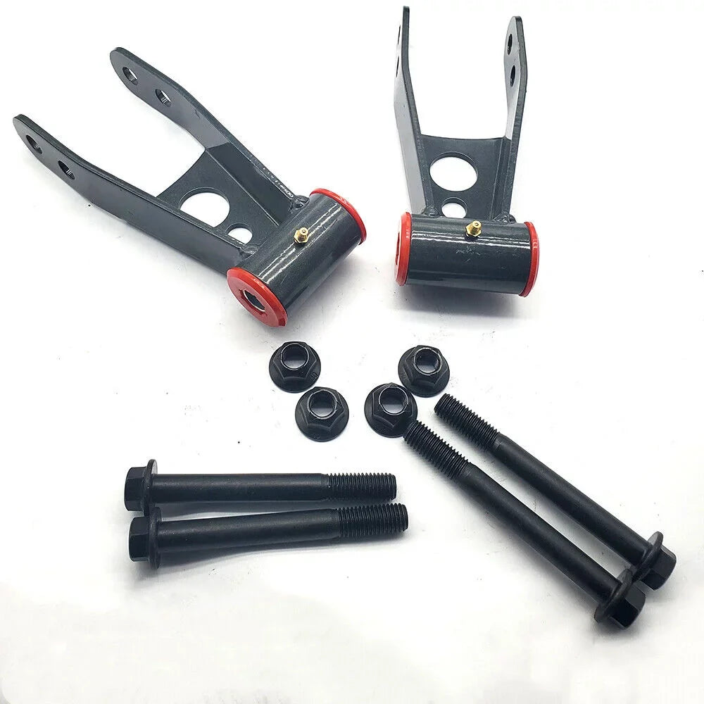 Level Rear 2WD/4WD XJ Adjustable For Autoparts 1"-2 84-01 Kit Jeep Shackles Cherokee Lift Hex