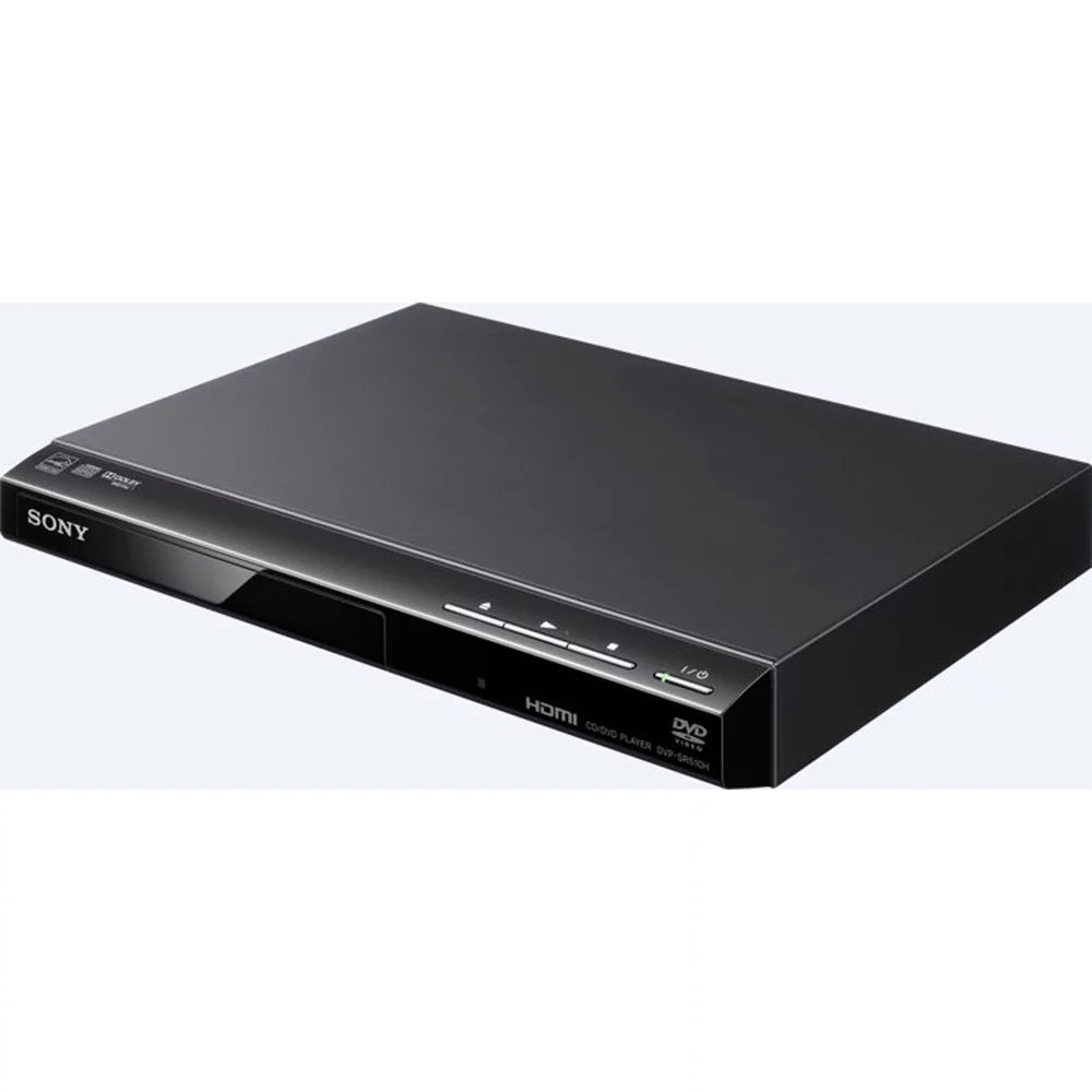 DVP-SR510H 1080p, Disc(s) Black DVD Sony 1 Player,