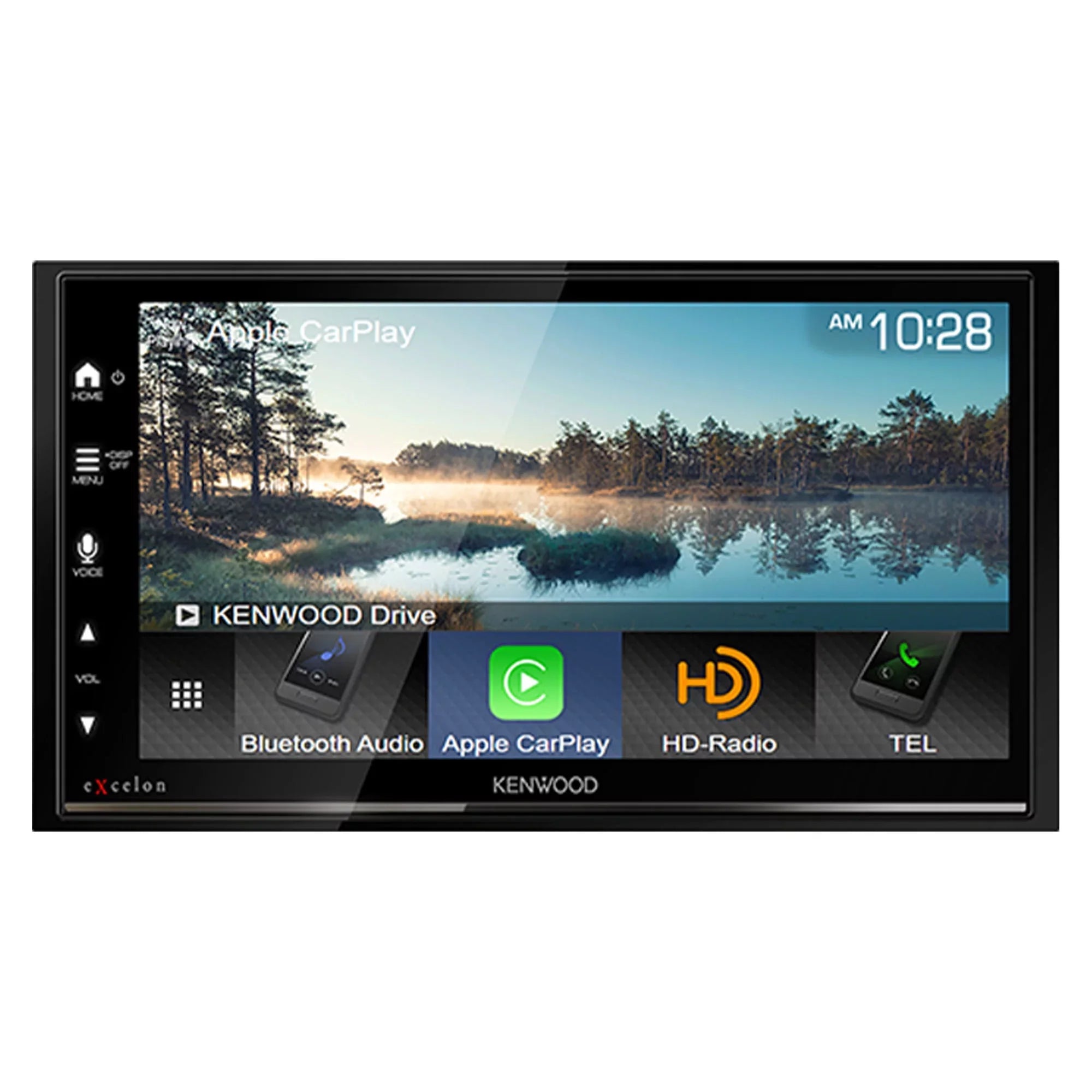 Camera with Kenwood with Plate Receiver DMX809S Rear CMOS-320LP Multi-Angle Multimedia Digital License View Mounting