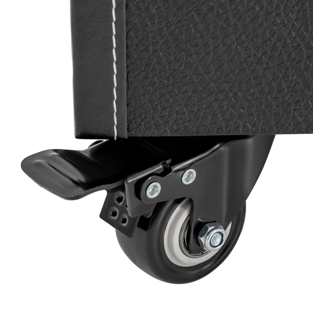 4 ZhdnBhnos Rolling w/ Makeup Trolley Wheels Box Case & Cosmetic Storage Organizer Lock Train Polish (Black) Luggage Nail