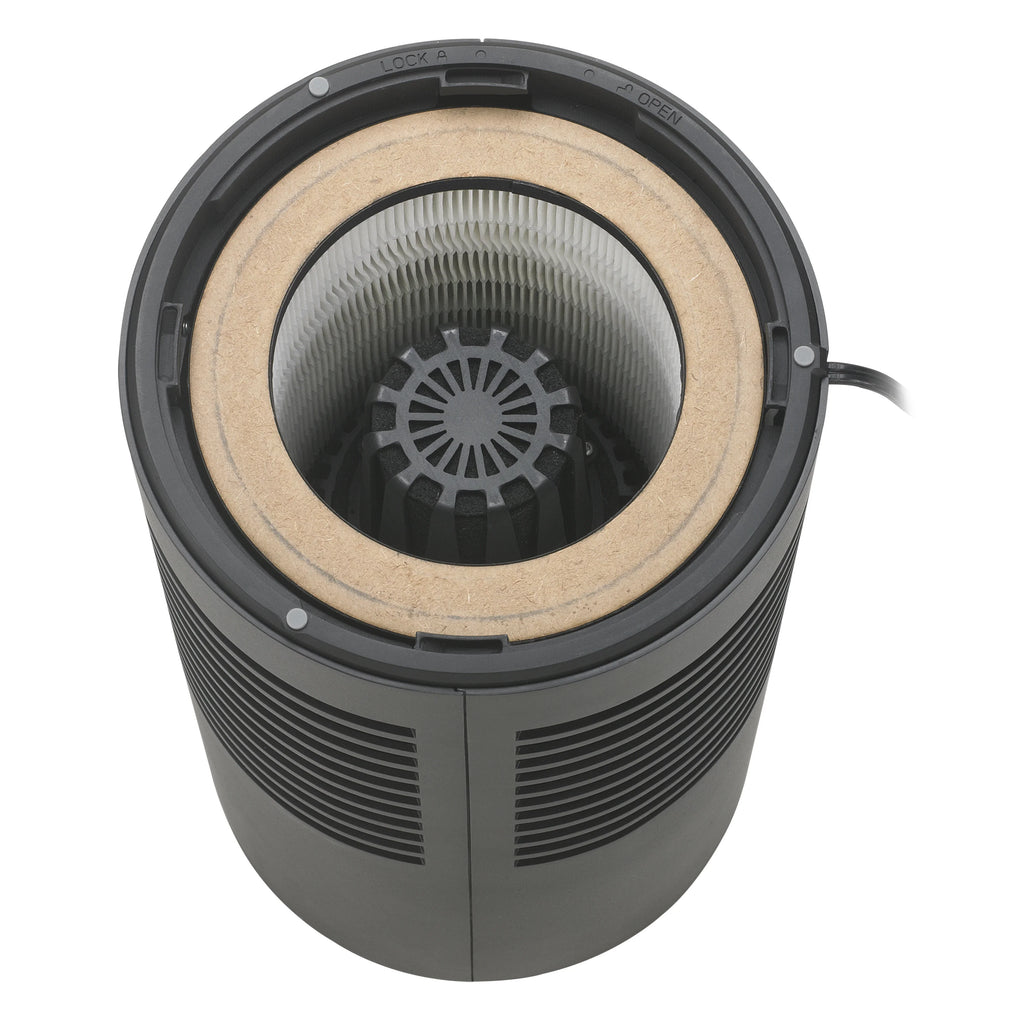 Purifier Smoke, Sq. Removes GermGuardian with HEPA Air 150 Mold, Odors, ft, Filter, UV-C, AC4700BDLX