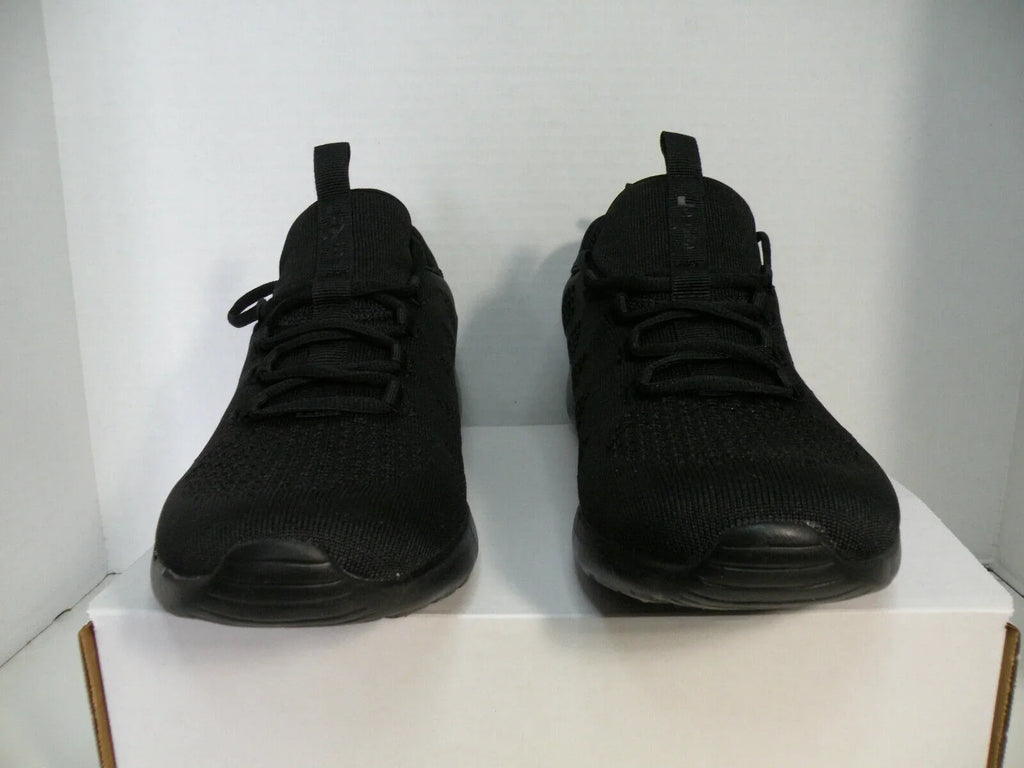 TRAINERS 12 SIZE COMFORT LOW NEW LEVIS SHOES ATHLETIC SPORTS BLACK SNEAKERS MEN