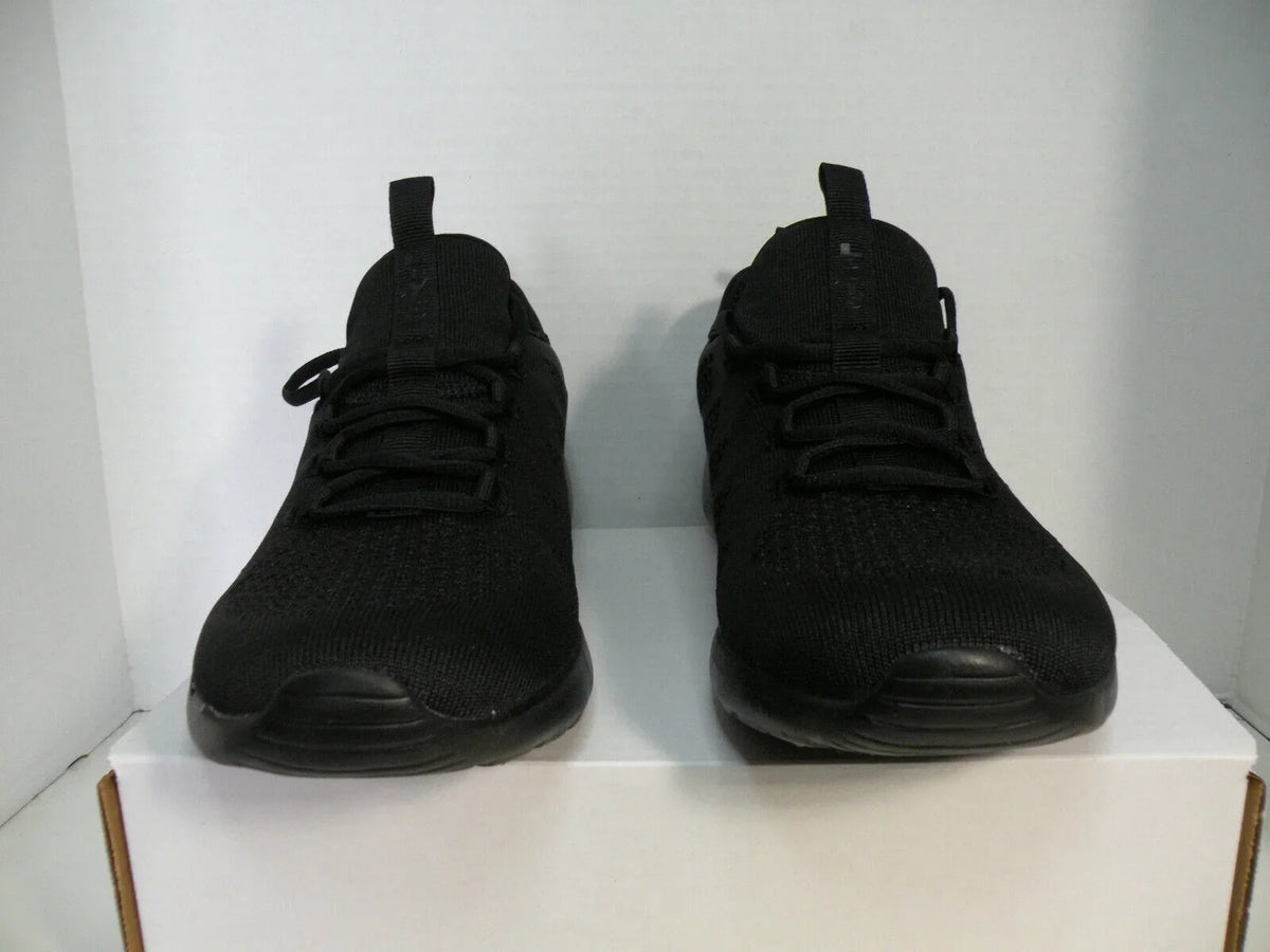 TRAINERS 12 SIZE COMFORT LOW NEW LEVIS SHOES ATHLETIC SPORTS BLACK SNEAKERS MEN