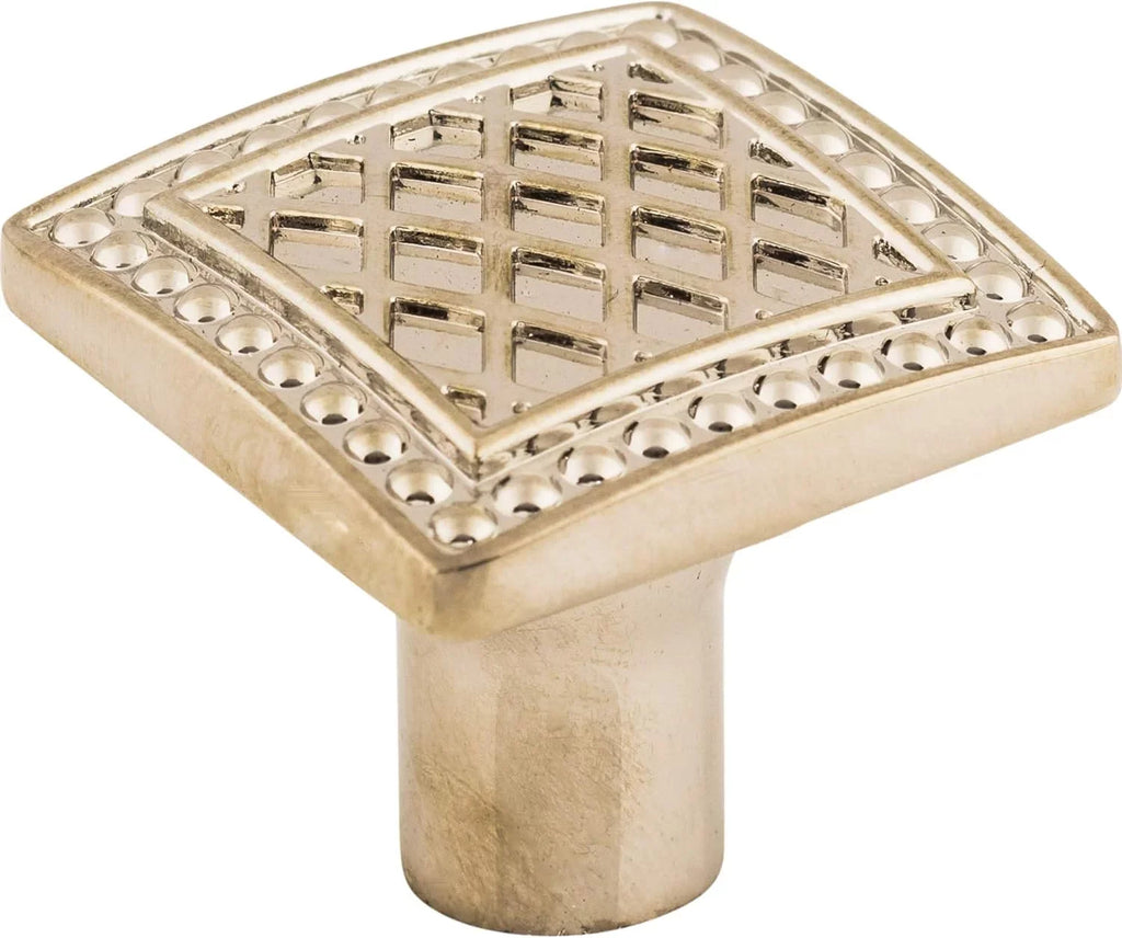 Square Knob Rouge Trevi Finish: