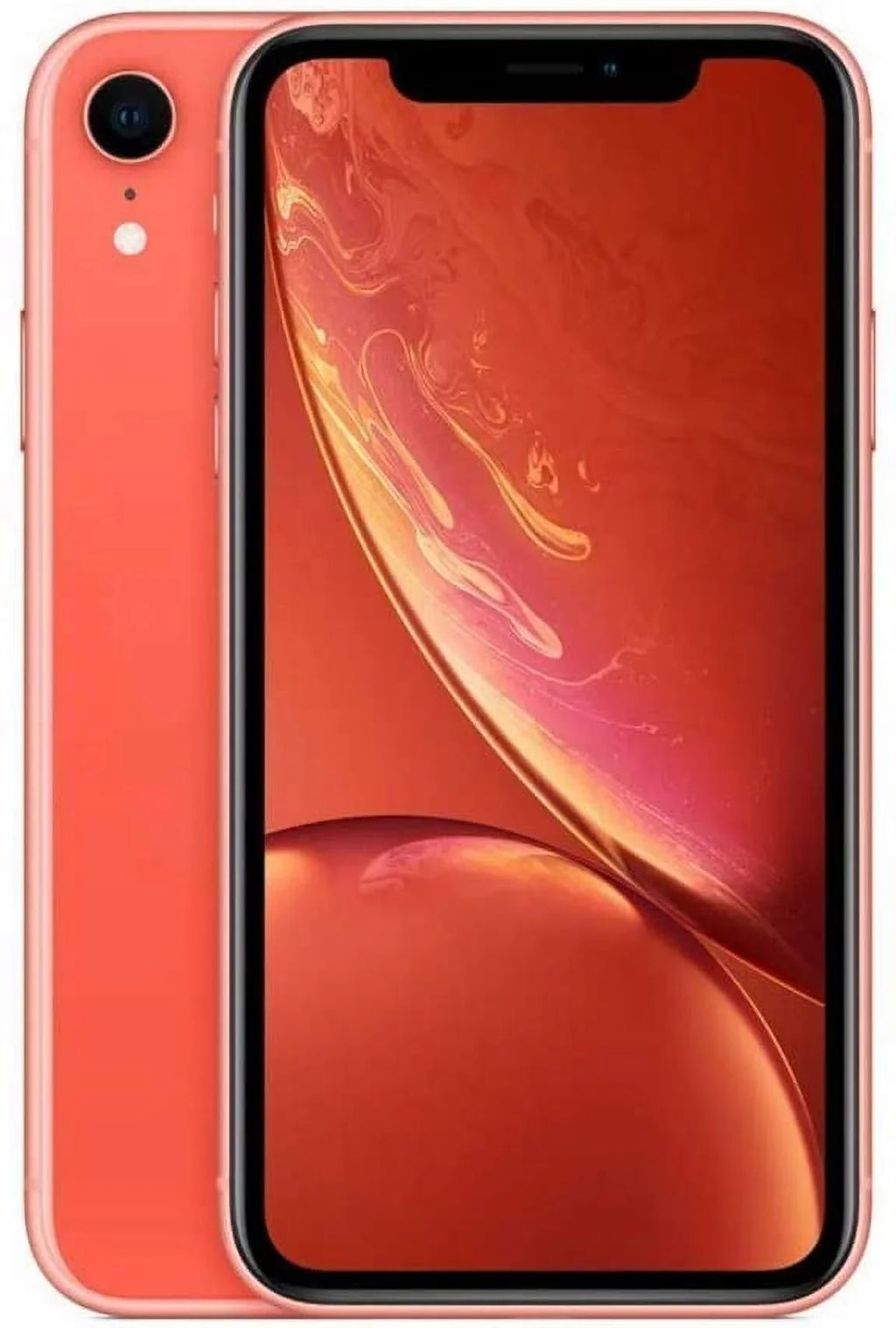 64GB XR Coral (Refurbished) Unlocked Restored Fully iPhone Smartphone Apple
