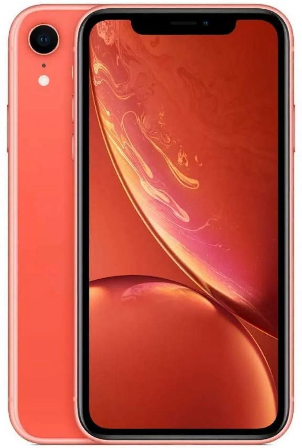 64GB XR Coral (Refurbished) Unlocked Restored Fully iPhone Smartphone Apple