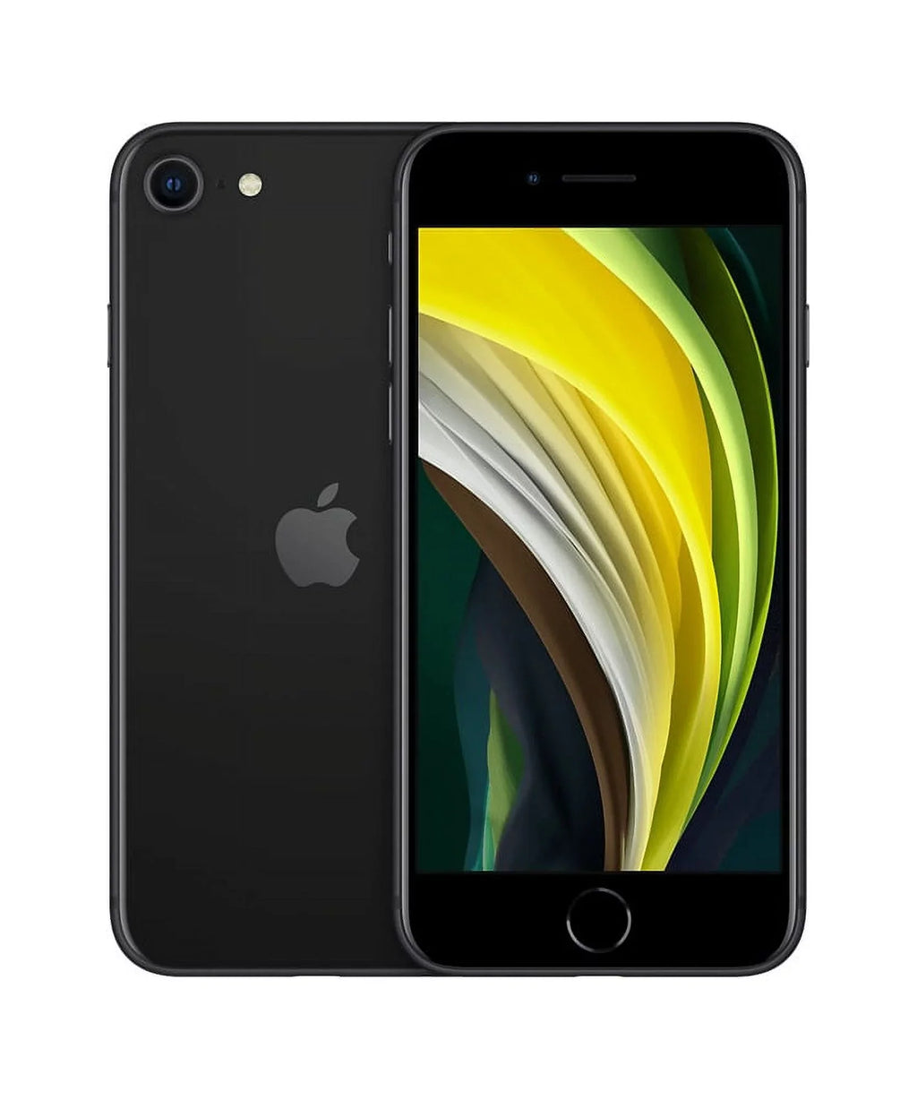 (T-Mobile Gen) Black Apple (2nd A2275 SE Only) 64GB Open iPhone Box
