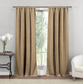 Pole Set Top Window Rebecca Curtain