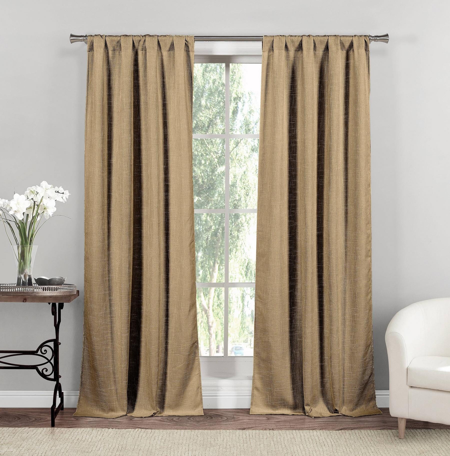 Pole Set Top Window Rebecca Curtain